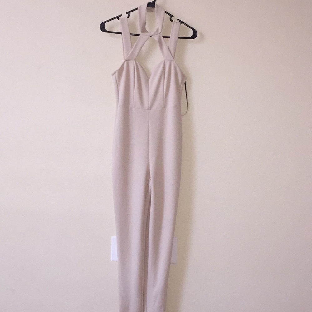 Forever 21 Beige Jumpsuit